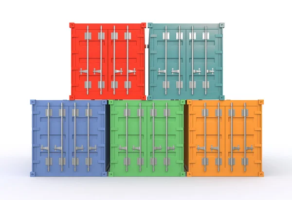 Freight containers — Stock Photo, Image