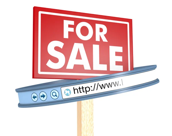 Selling online — Stock Photo, Image