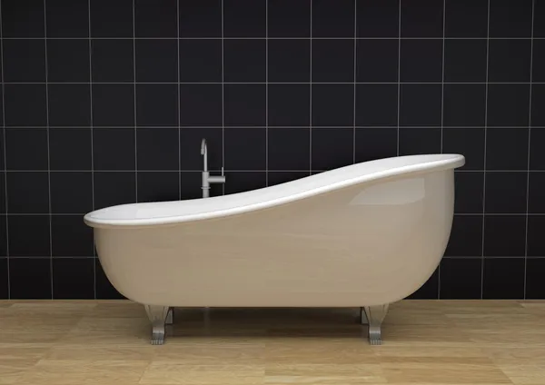 复古浴缸 — 图库照片