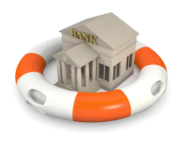 Sicherheitskonzept für Banken — Stockfoto