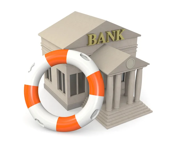 Conceito de segurança bancária — Fotografia de Stock
