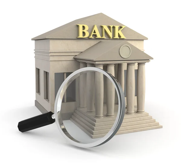 Find the best bank — Stock Photo, Image