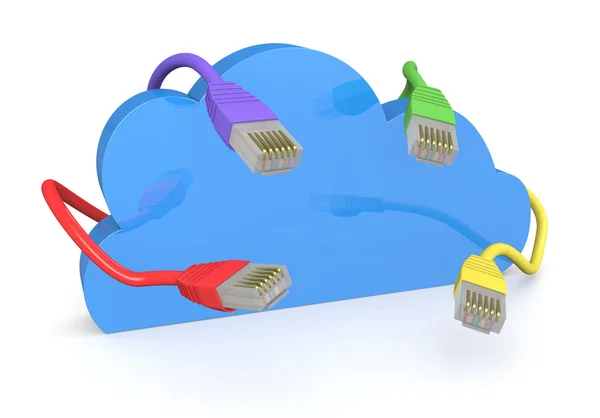 Cloud computing — Stock Photo, Image