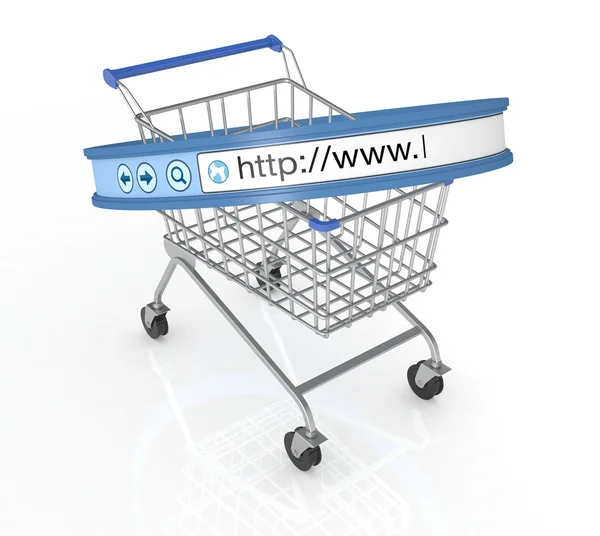 Shopping online — Foto Stock