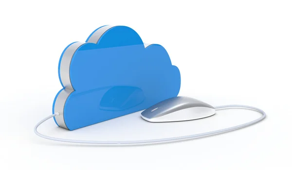Concept of cloud computing — Stock Photo, Image