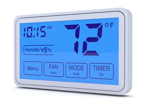 Digital thermostat — Stock Photo, Image