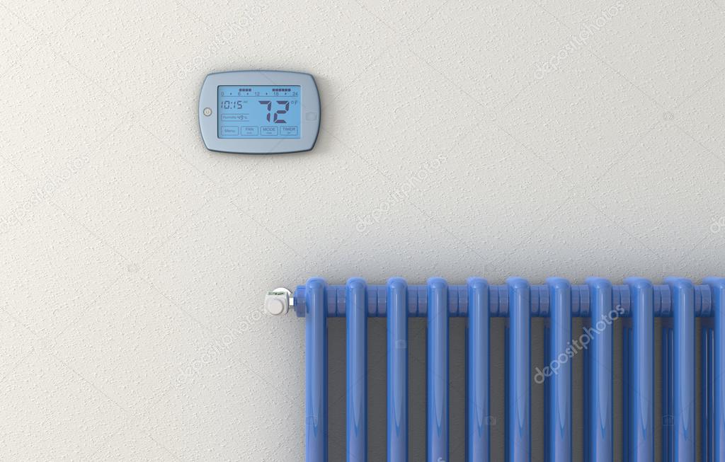 radiator and panel thermostat