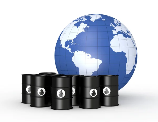 Концепція нафтового ринку — стокове фото