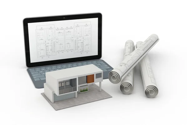 Planificación de casas — Foto de Stock