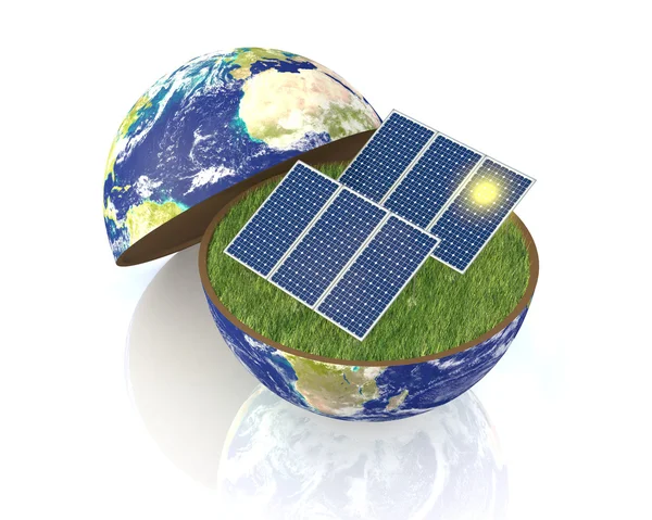 Concept of renewable energy — Stock Photo, Image