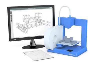 Kroki için prototip 3D yazıcıdan