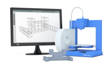 Kroki için prototip 3D yazıcıdan