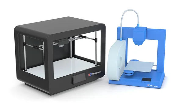 3D-принтеры — стоковое фото