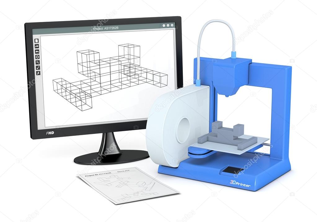 3d printer, from sketch to prototype