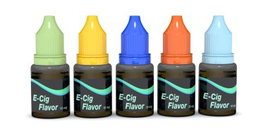 e-cig lezzet şişeler