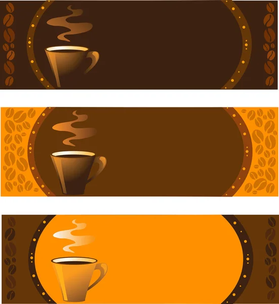 Menu pour café — Image vectorielle