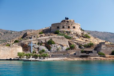 Girit spinalonga kale Yunanistan