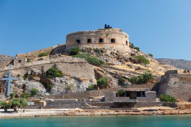 Girit spinalonga kale Yunanistan