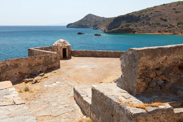 Girit spinalonga kale Yunanistan