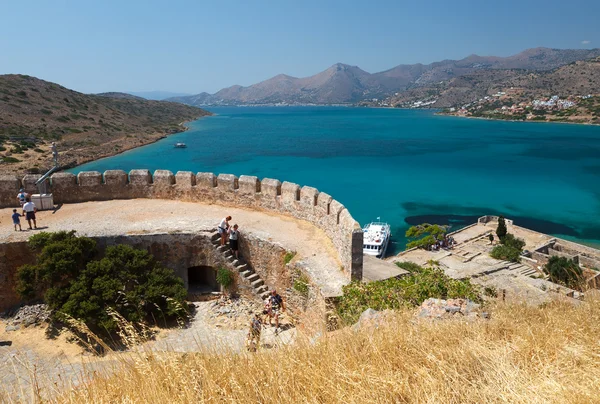 Girit spinalonga kale Yunanistan
