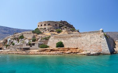 Girit spinalonga kale Yunanistan