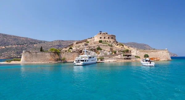 Girit spinalonga kale Yunanistan