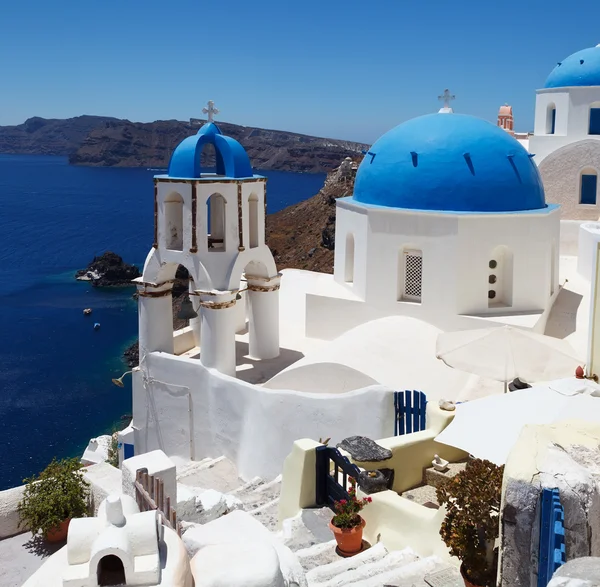 Řecko, santorini názory Stock Snímky