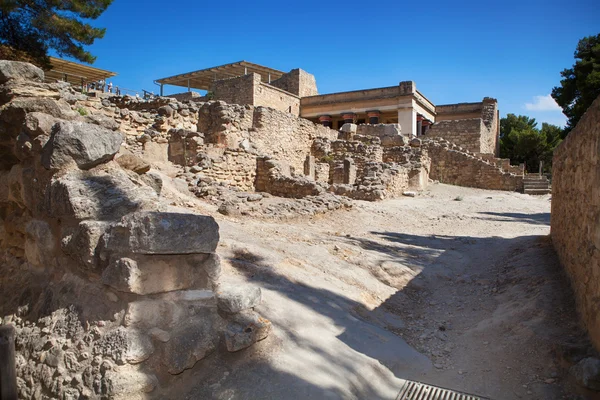 Pałacu w Knossos na Krecie, Grecja. — Zdjęcie stockowe