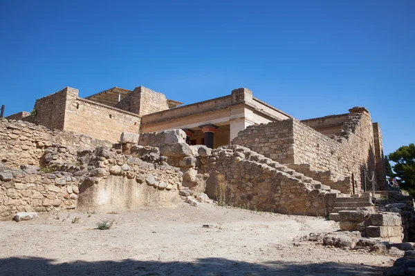 Palatul Knossos din Creta, Grecia . — Fotografie, imagine de stoc