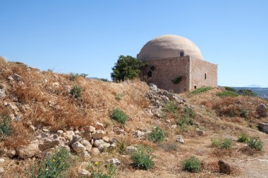 Kale rethymno, crete, Yunanistan.