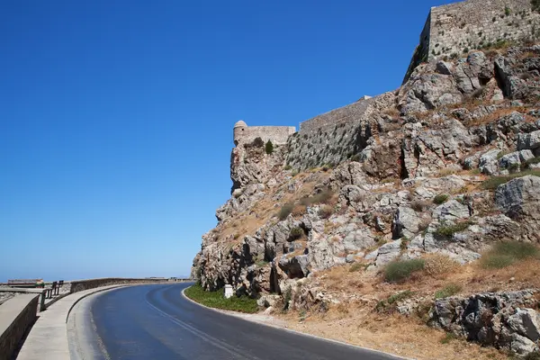 Fästning i rethymno, Kreta, Grekland. — Stockfoto