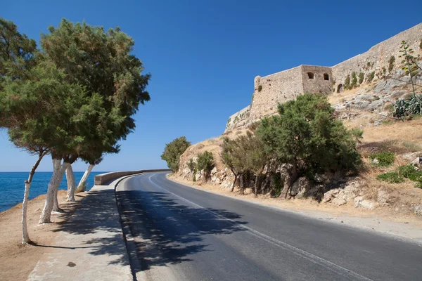 Fästning i rethymno, Kreta, Grekland. — Stockfoto
