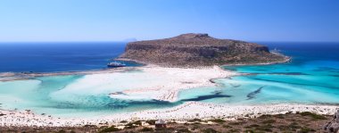 Göl balos, gramvousa, crete, Yunanistan
