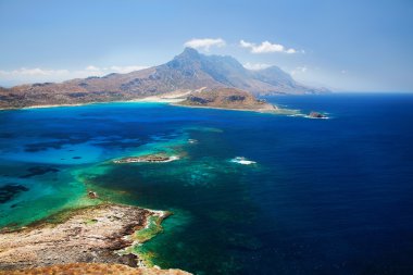 Göl balos, gramvousa, crete, Yunanistan