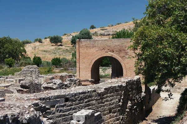 The Praetorium, Gortyna ruins. Crete. Greece. — Stock Photo, Image