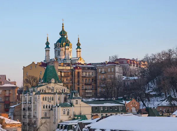 Андриевский спуск. Остров, Украина — стоковое фото