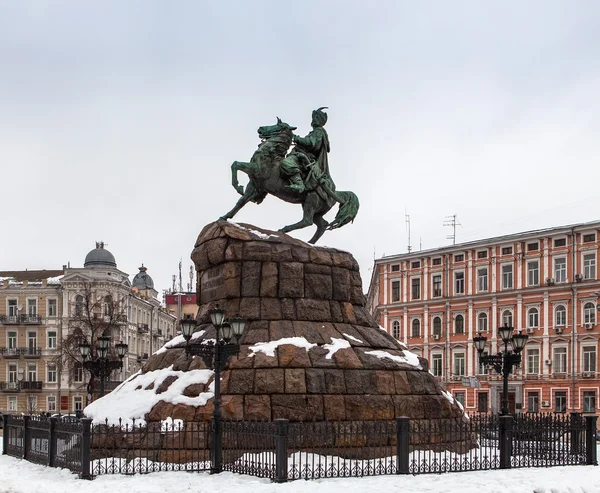 Monument to Hetman Bogdan Khmelnitsky. Kiev — Stock Photo, Image