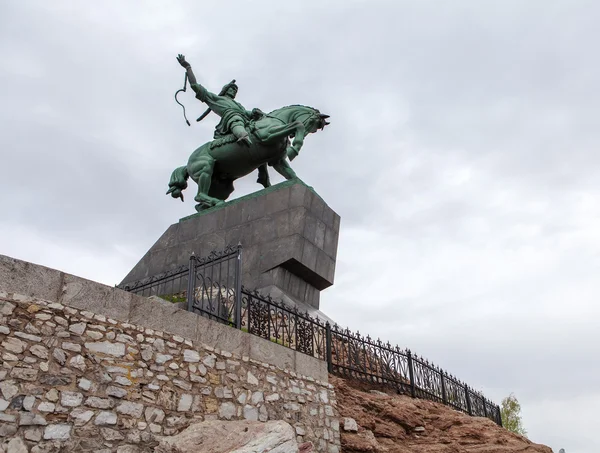 Monument of Salawat Yulaev in Ufa, Bashkortostan — Stock Photo, Image