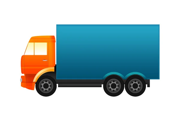 Красочный грузовик — стоковое фото