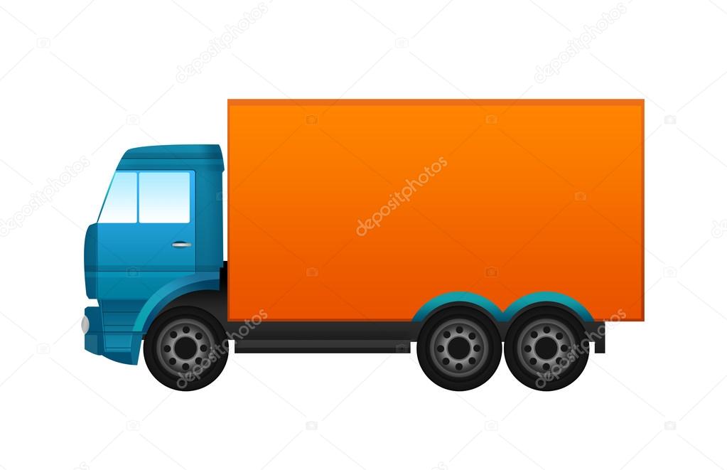 Colorful truck