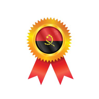 Angola madalya bayrağı