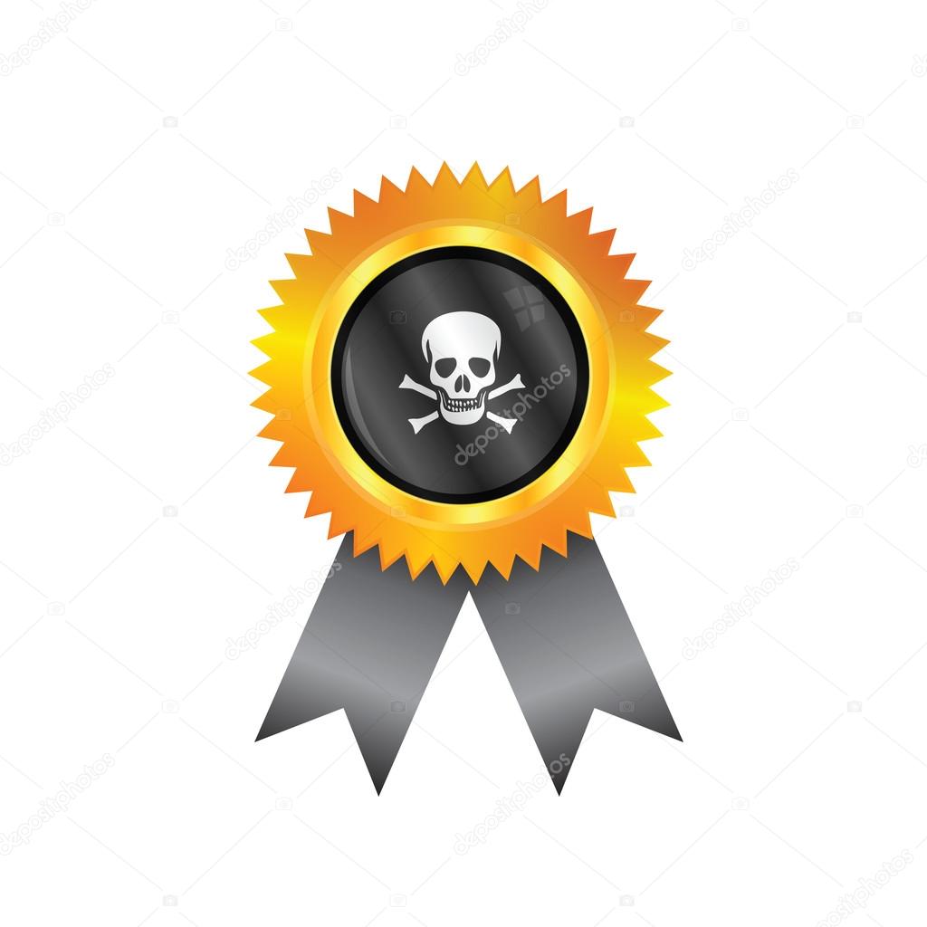 Pirate medal flag