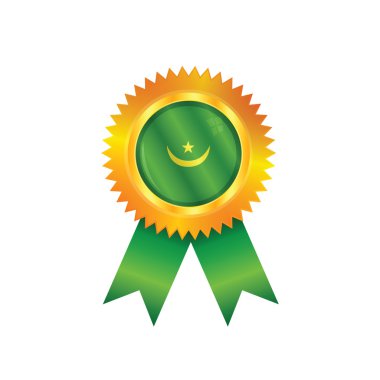 Moritanya madalya bayrağı