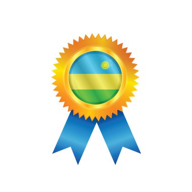 Ruanda madalya bayrağı