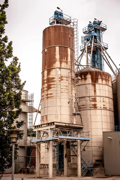 Industrial silo — Stock Photo, Image