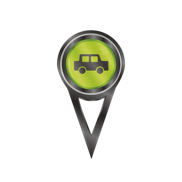 Auto znak kód PIN — Stockový vektor