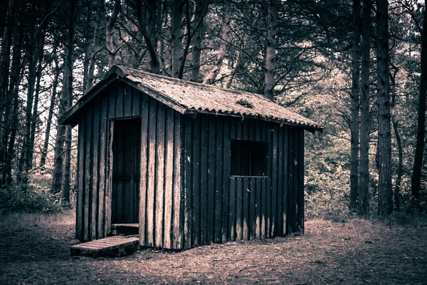 Strašidelné kabina — Stock fotografie