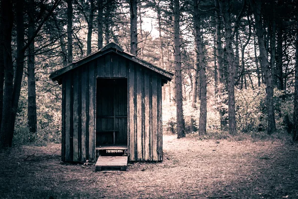 Spooky cabine — Stockfoto