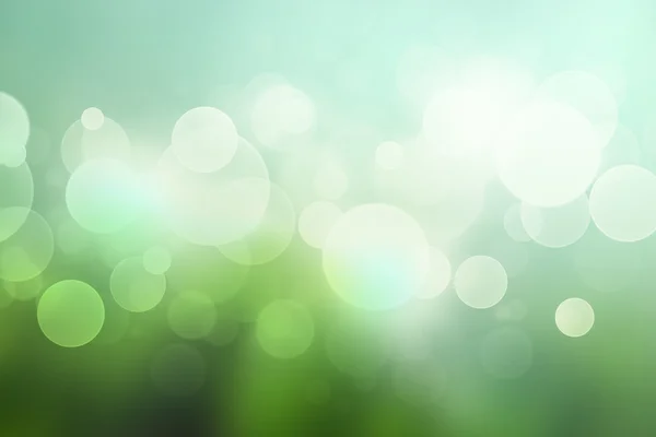 Fondo bokeh abstracto con colores verdes suaves — Foto de Stock