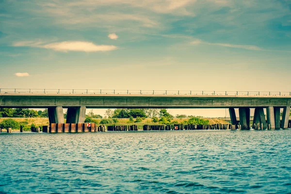 Bridge by the river — Stock Photo, Image